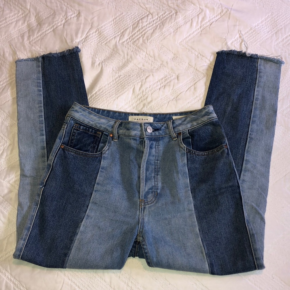Blue Mom Jeans, Size 26